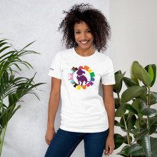 Stretchy Unisex t-shirt: Cotton and Polyester Blend